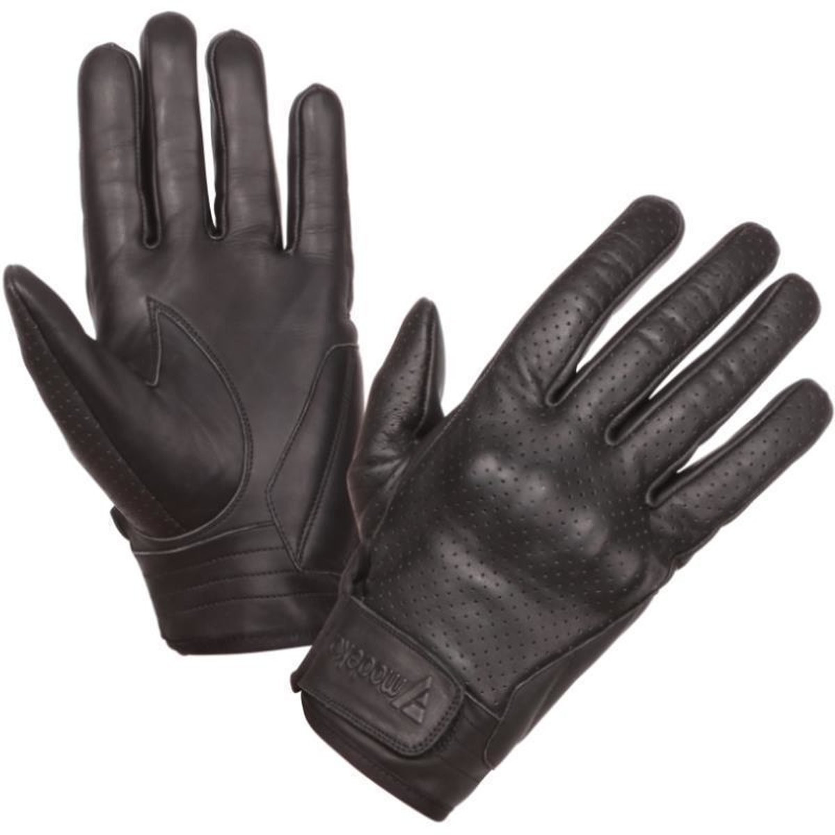 Modeka Gants Hot Classic noir