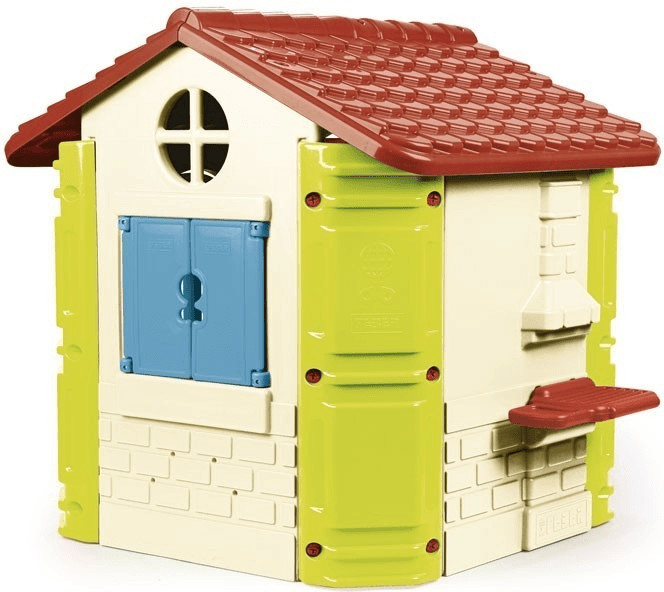 Casa de plastico para niños feber discount