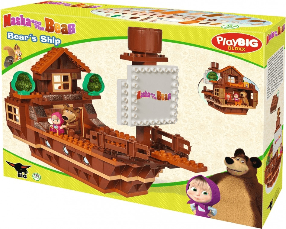 Big PlayBIG Bloxx Masha and the Bear - Bear's Ship