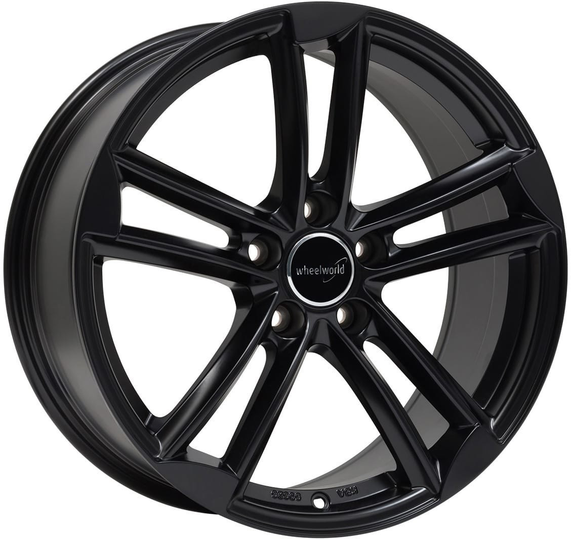 Wheelworld WH27 (8.5x19) laqué noir mat