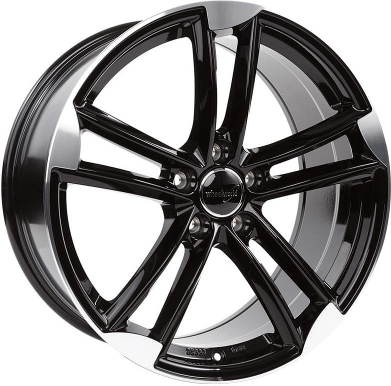 Wheelworld WH27 (8.5x19) noir poli