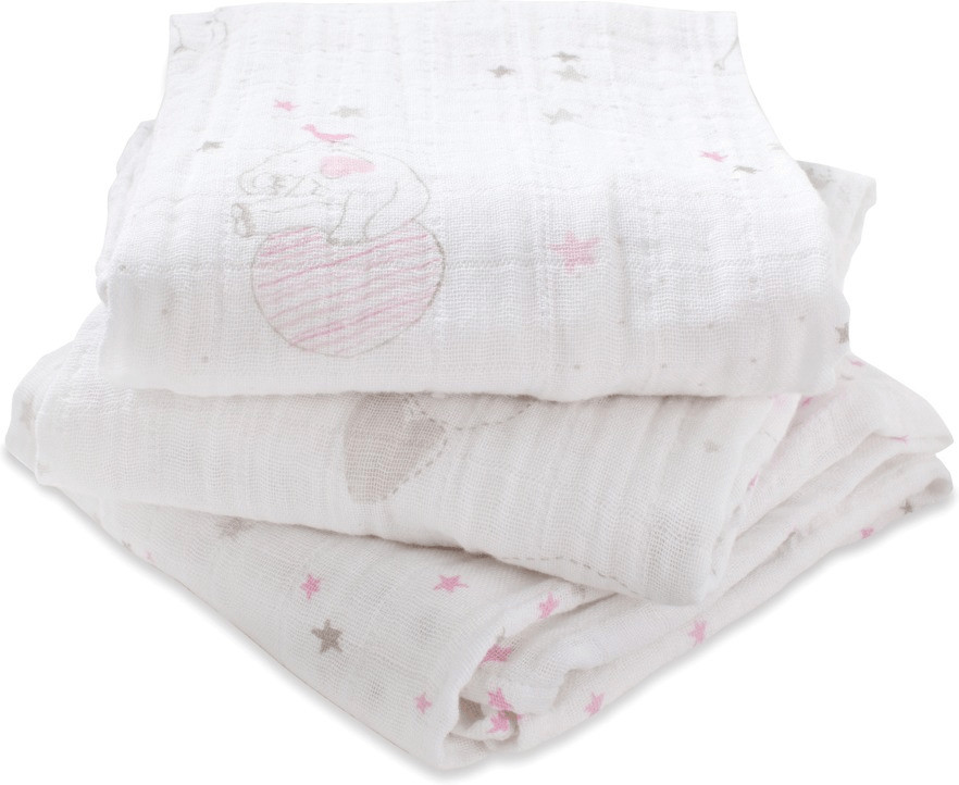 Aden + Anais Lot de 3 langes Musy Lovely