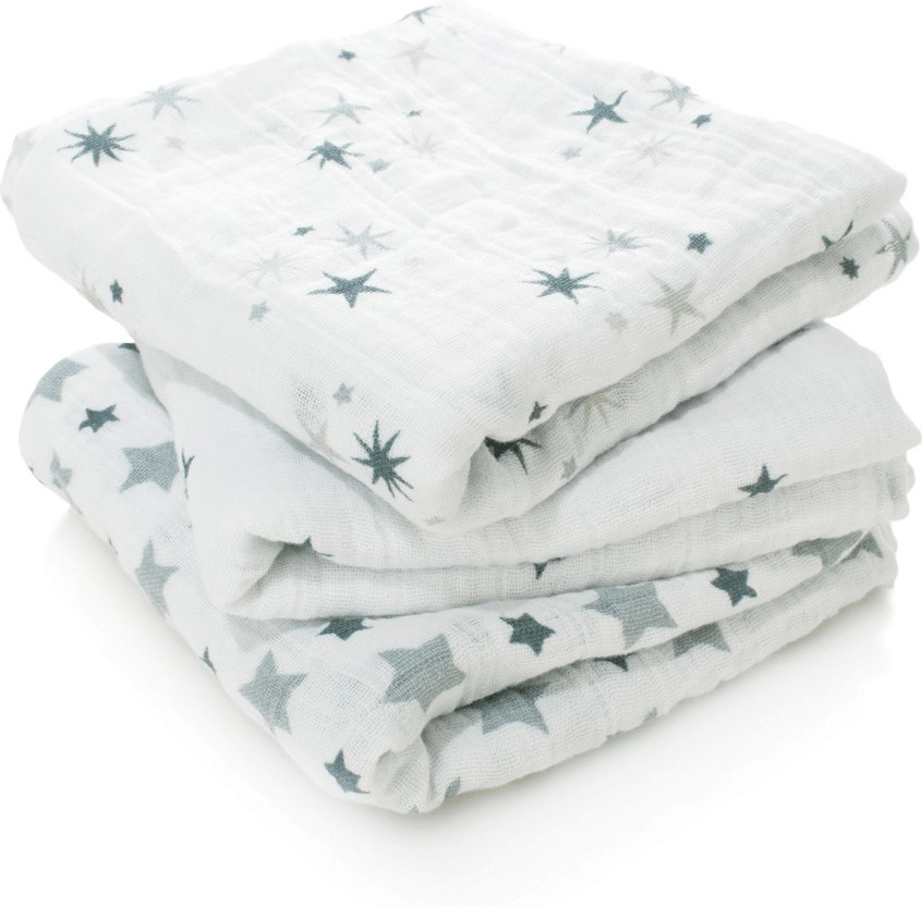 Aden + Anais Lot de 3 langes Musy Twinkle