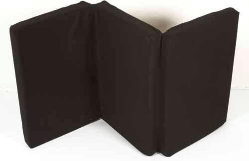 Nattou Matelas pour lit de voyage noir