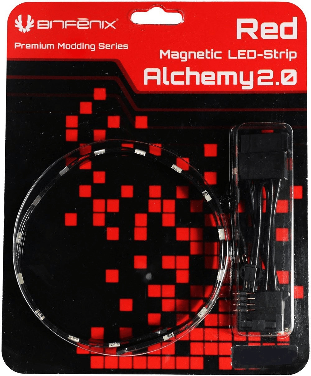 BitFenix Alchemy 2.0 Magnetic red (12cm)