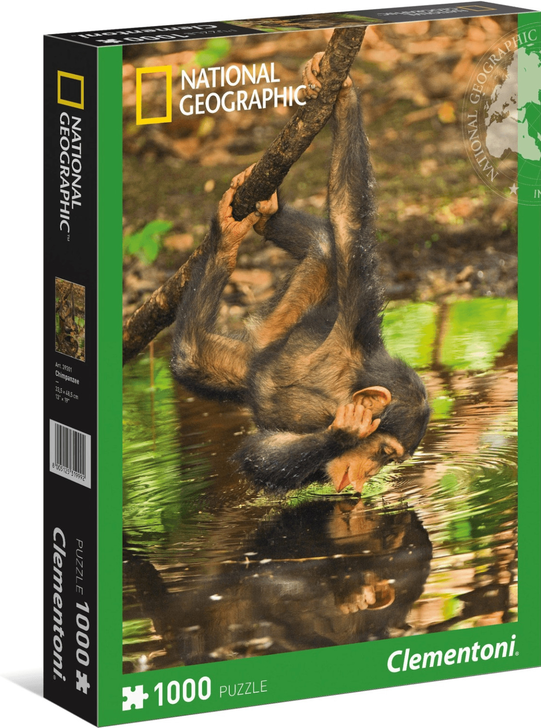 Clementoni Chimpanzee Infant - 1000 pcs - National Geographic