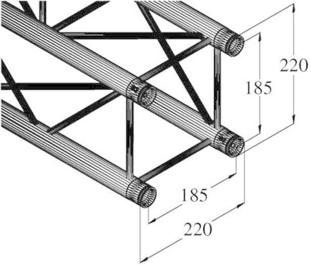 Stiers Alutruss DECOLOCK DQ4-500