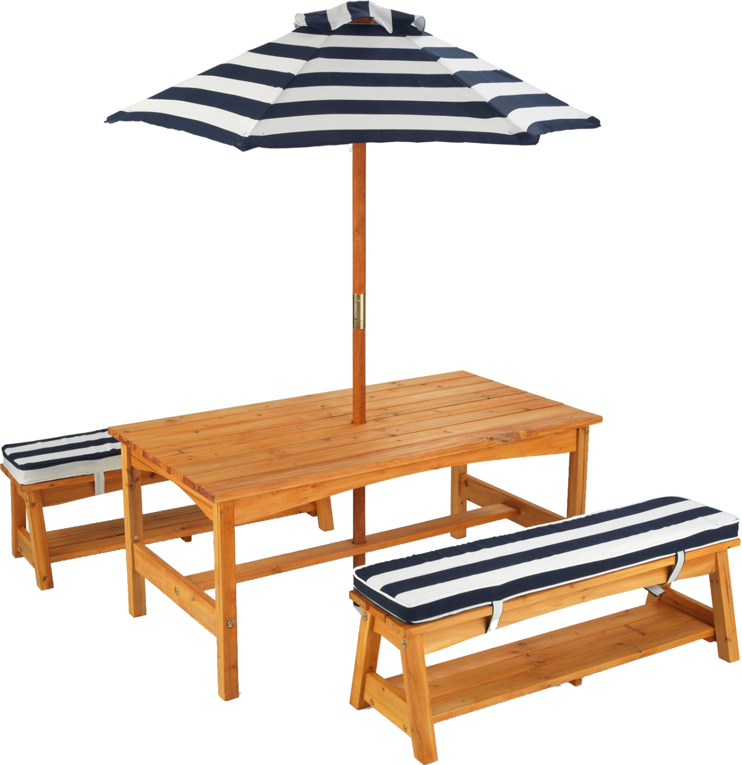 Sitzkissen Bänke und € Sonnenschirm (00106) KidKraft | 214,12 mit bei Preisvergleich Gartentisch und ab