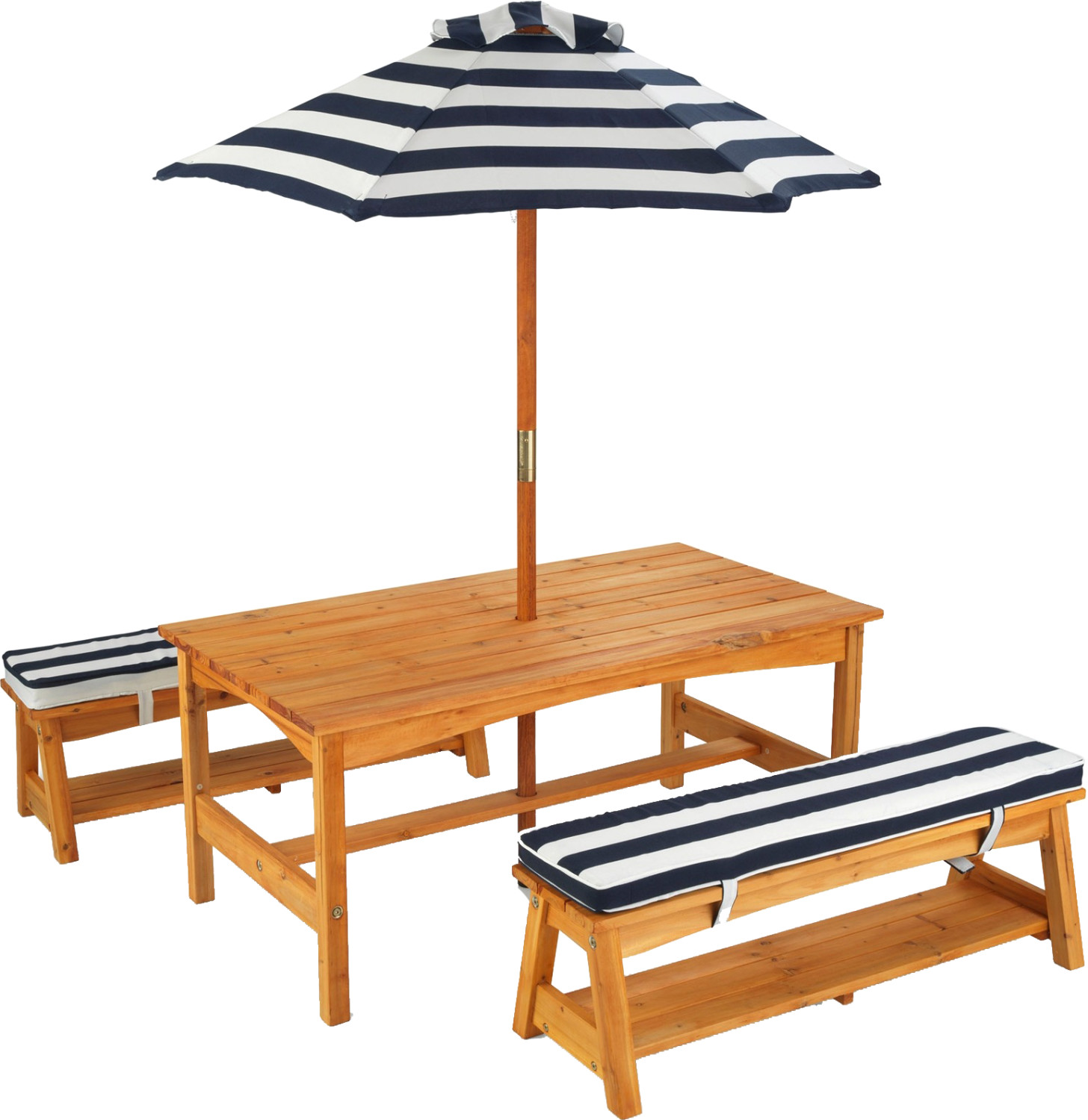 KidKraft Ensemble table et bancs avec parasol (00106)