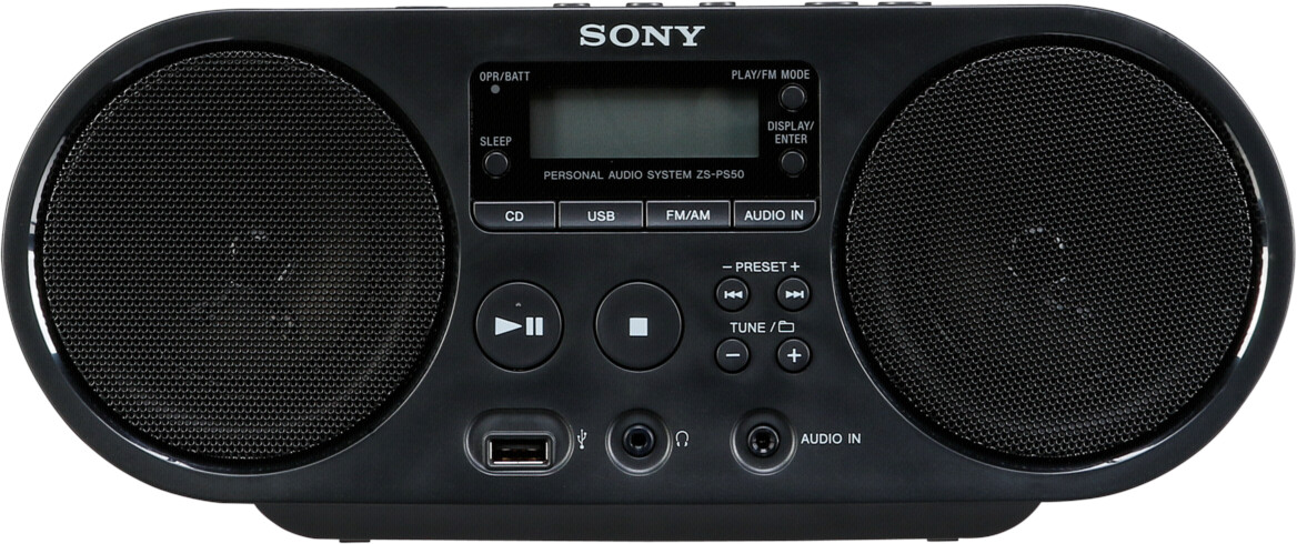 Sony ZS-PS50 noir au meilleur prix sur idealo.fr