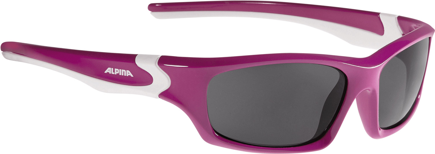 Photos - Sunglasses Alpina Sports  Sports Flexxy Teen A8496455  (berry-white)
