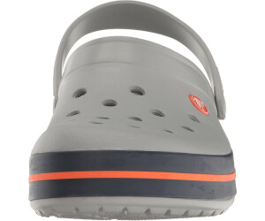 crocs light grey navy
