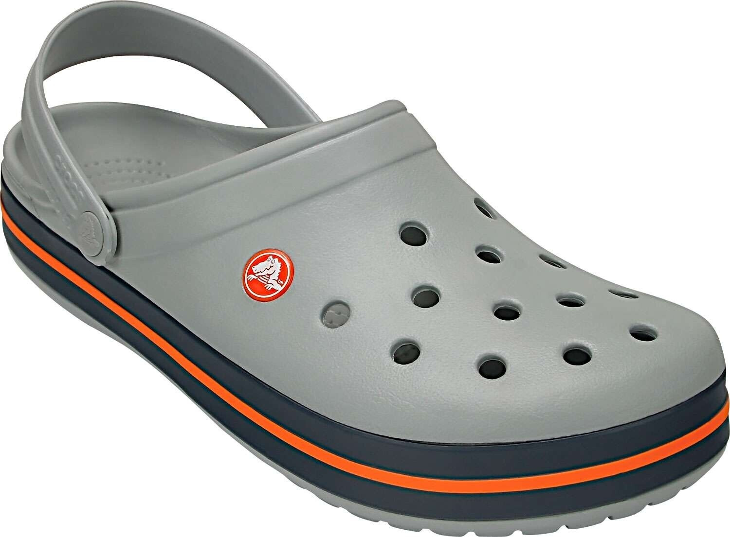 Crocband clog best sale light grey