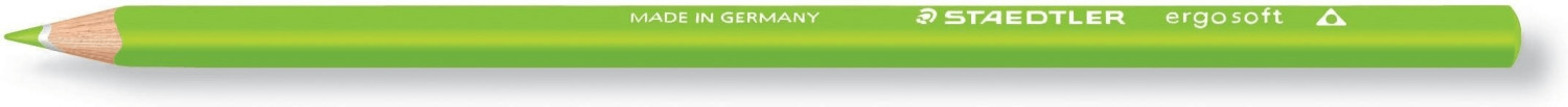 Staedtler Crayon de couleur ergosoft vert pré