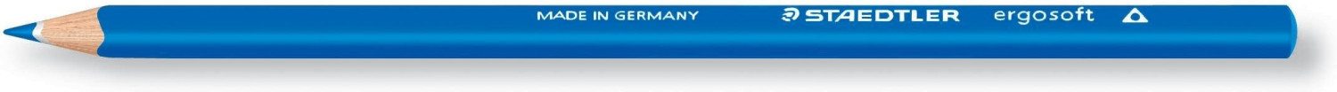 Staedtler Crayon de couleur ergosoft bleu