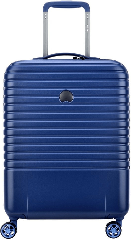 Delsey Caumartin 4 Wheel Trolley 55 cm Slim Line navy