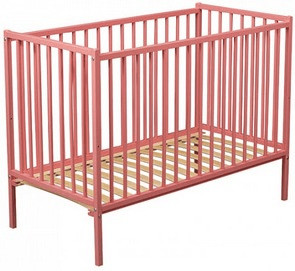 Combelle Lit Rémi 70 x 140 laqué rose