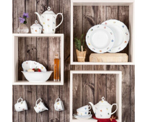 Seltmann Weiden Piatto Fondo Sonate Nostalgie 23cm - Set 6 Pezzi In Porcellana Tedesca