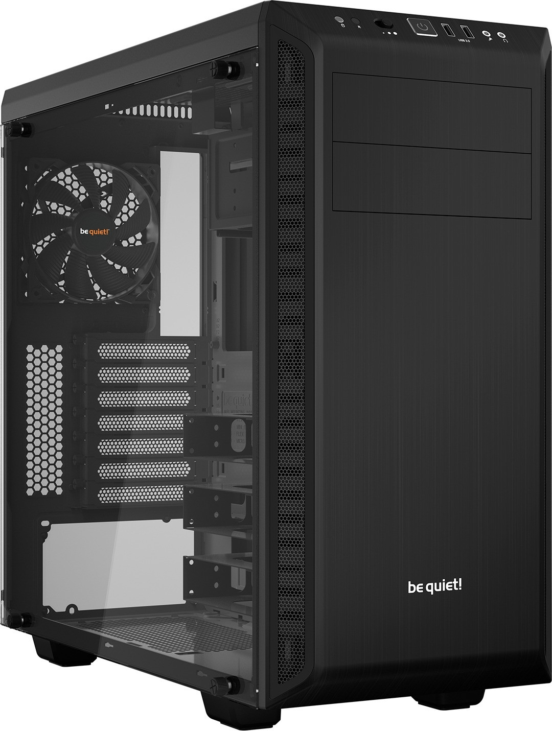 be quiet! Pure Base 600 Window noir