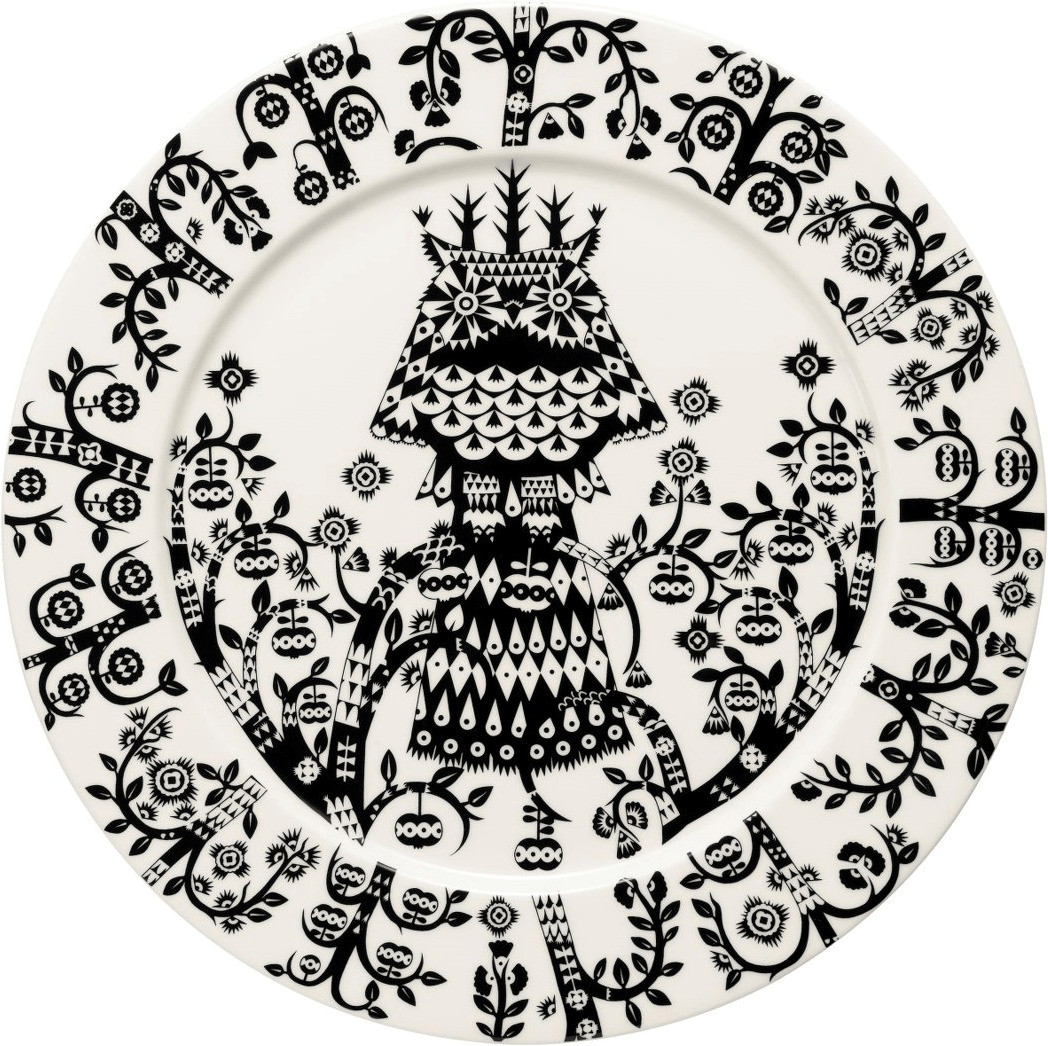 iittala Assiette Taika 27 cm noir