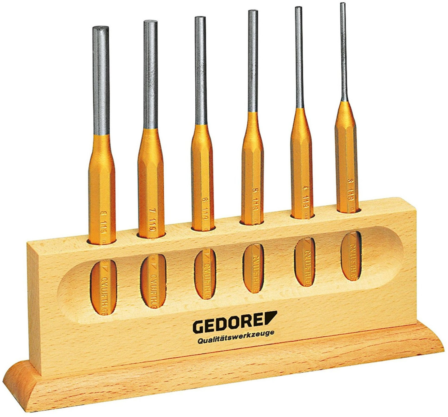 Gedore Jeu de chasse-goupilles (116)