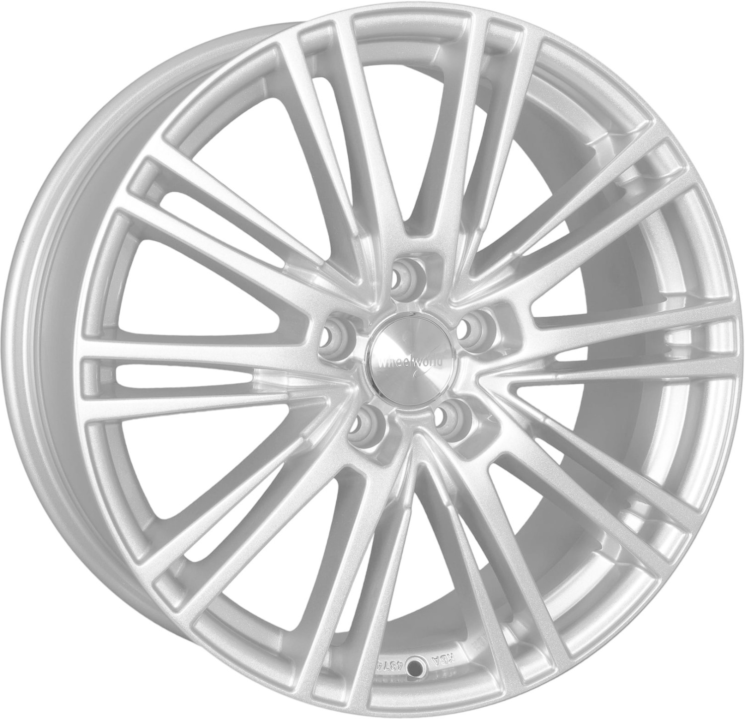 Wheelworld WH18 (9x20) race silver painted