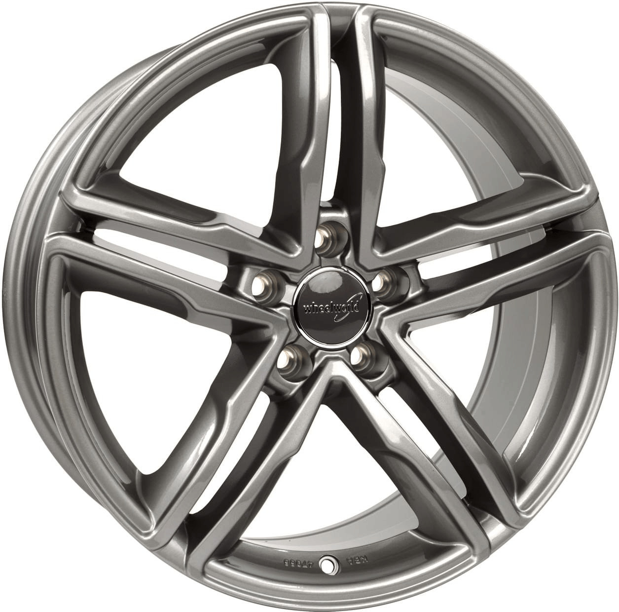 Wheelworld WH11 (8.5x19) daytona grau glossy painted