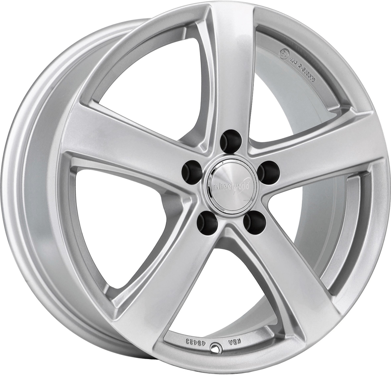 Wheelworld WH24 (6.5x16) race silver painted