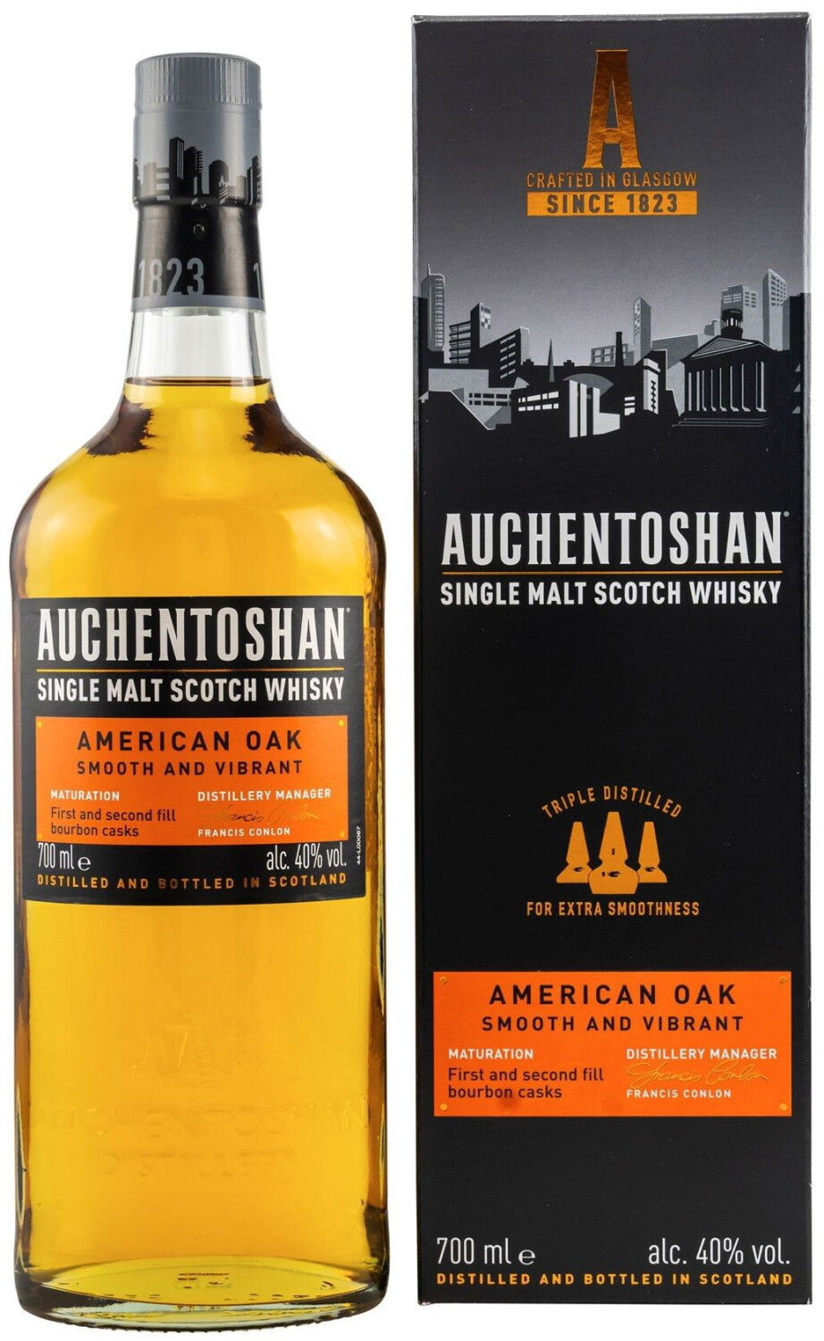 Auchentoshan American Oak 40 %
