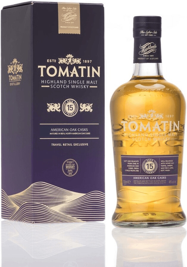 Tomatin 15 ans American Oak 0,7 L 46 %