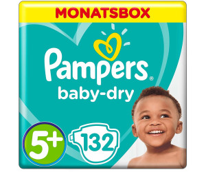 Pampers Baby-Dry Windeln Gr Größe 7 17+kg  Monatsbox Spar Box  112 Stück 