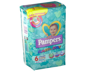 Pampers Baby-Dry T6 Extra Large 13-18kg (34 pces) –