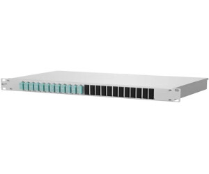Metz Connect 24 Port LWL-Patchpanel 19" 1HE (150255BA12-E)