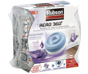 RUBSON - Absorbeur Aéro 360 Pure recharge Lot de 4