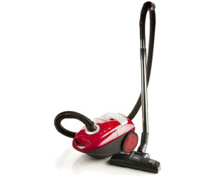 Bodenstaubsauger mit Beutel Rot 700Watt mit Kabel 3x 2,5L Beutel Teppichsauger