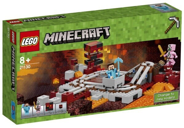 LEGO Minecraft - Les rails du Nether (21130)