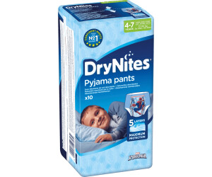 Huggies DryNites - Pyjama Pants - Pañales para niños (4 - 7 años), 17-30  kg, : : Bebé