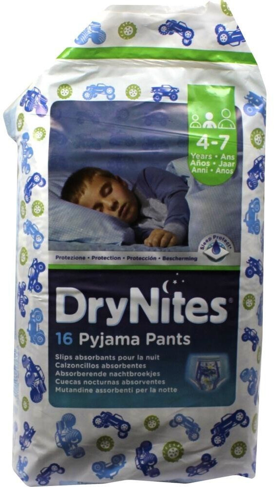 Huggies Drynites couche nuit boy 4 - 7 ans, fiable