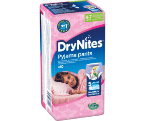 Huggies DryNites Pyjama Pants Mädchen 4 16er 17–30 kg 7 Jahre Schlupfhosen 