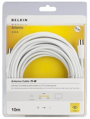 Belkin F3Y054BF10M-WHT