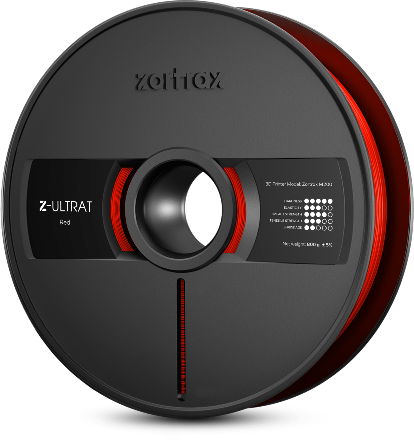Zortrax Z-ULTRAT Filament red 1,75mm