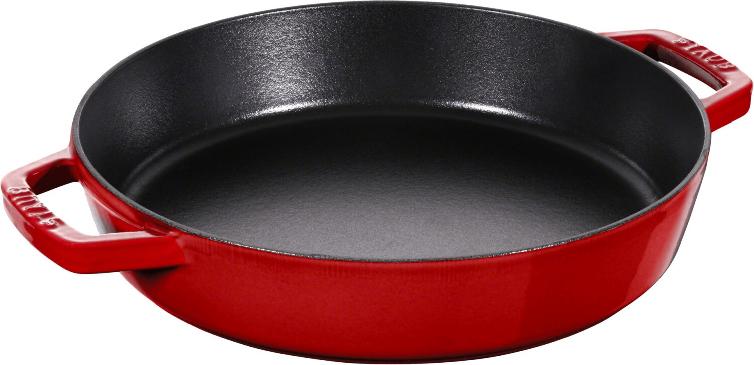 Staub Poêle à frire avec 2 poignées 26 cm cerise