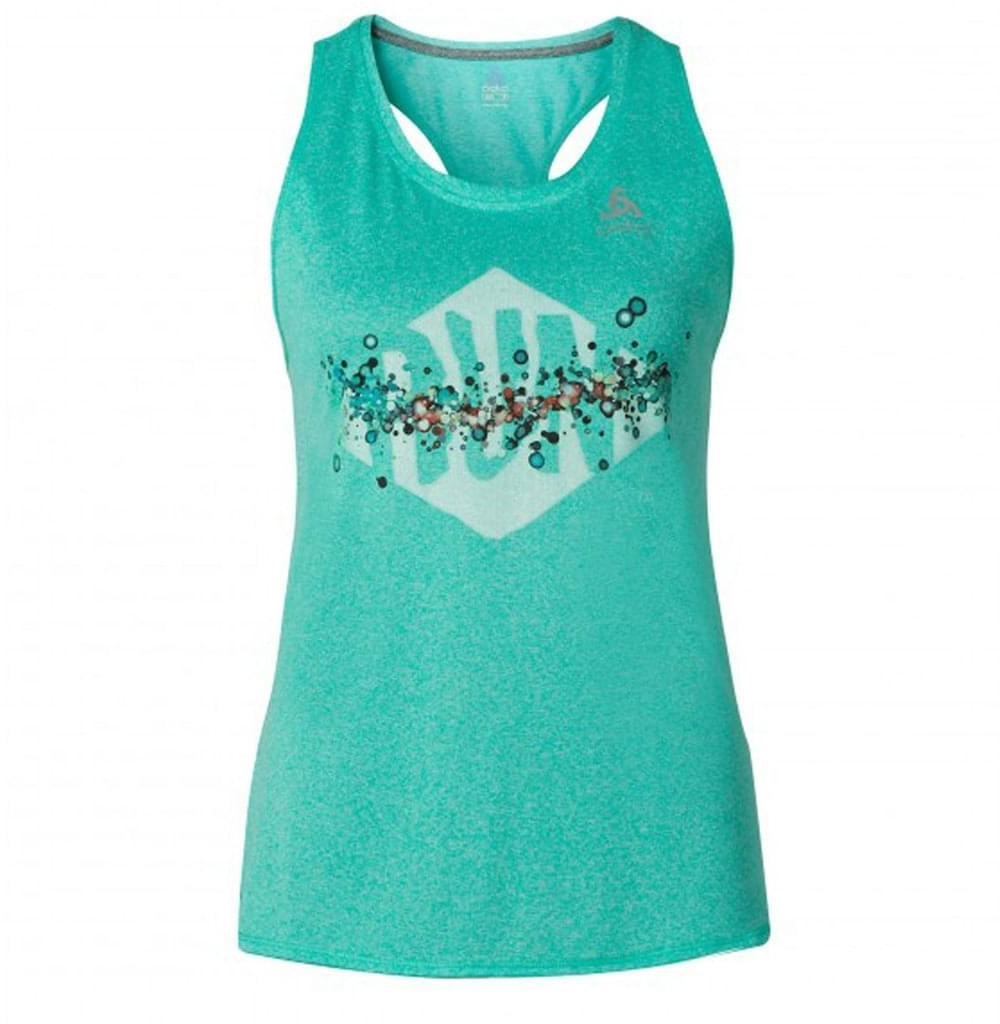 Odlo Tebe Tank Running-Shirt Women turquoise