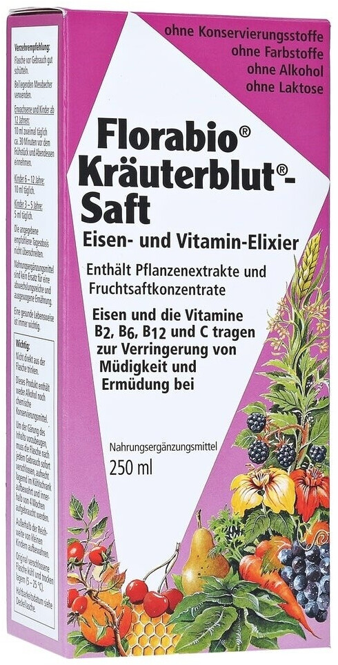 Salus Pharma Floradix Fer + plantes (250 ml)