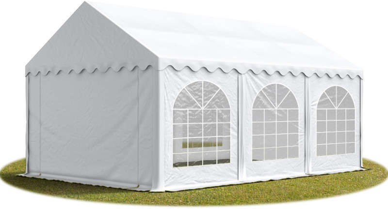 Toolport Party Gazebo Premium PVC (3 x 6m) - white