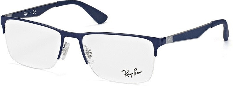 Ray-Ban RX6335 2947 (gunmetal top blue)