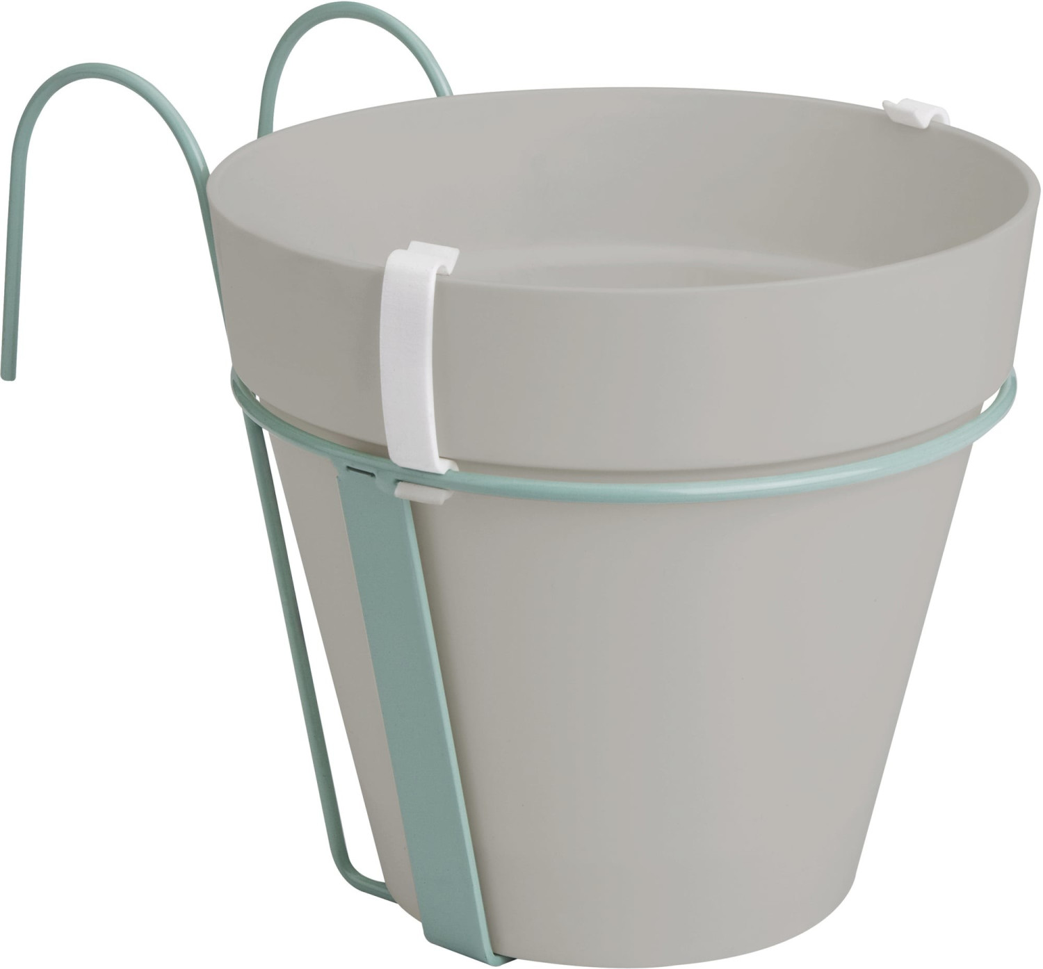 Elho Pot loft urban balcony potholder gris