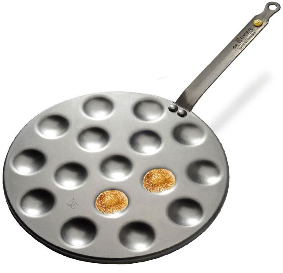 Poêle à pancake MINERAL B ELEMENT 27 cm, acier, de Buyer 