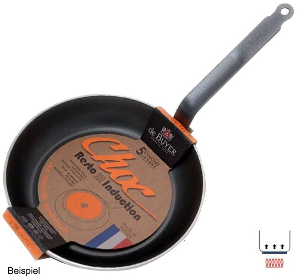 De Buyer Poêle Choc Resto induction 24 cm