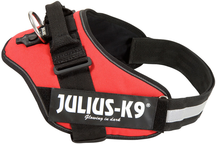 Julius K-9 Harnais pour chien taille 2 rouge Julius K-9 Harnais pour chien taille 2 rouge